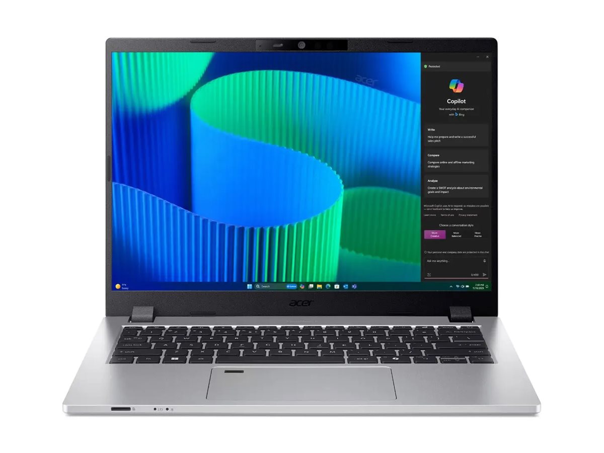 Acer TravelMate P2 14 P214-56 TMP214-56-52BY 14" Notebook - WUXGA - 60 Hz - Intel Core 5 120U - 16 GB - 512 GB SSD -