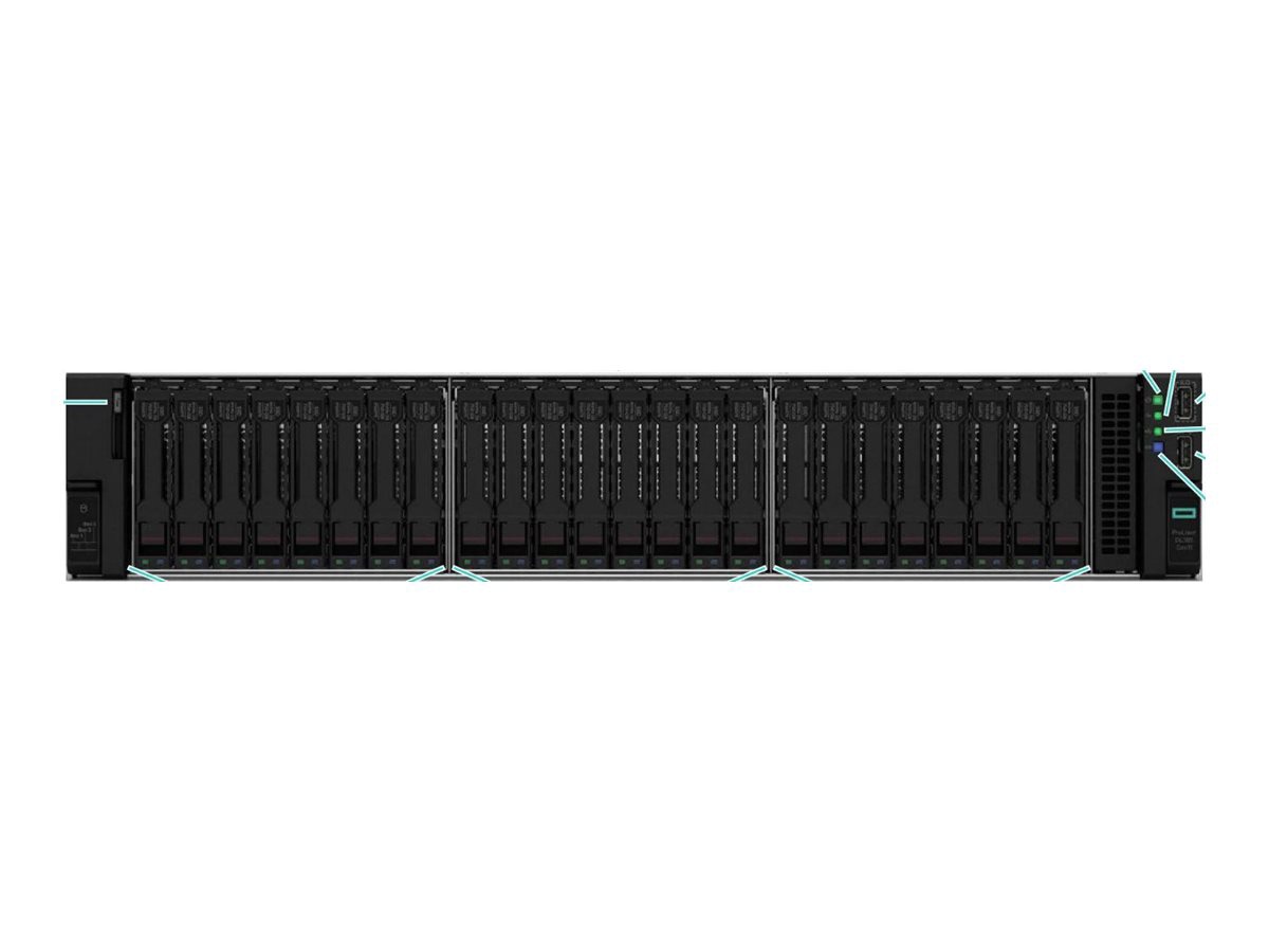 HPE ProLiant DL385 Gen11 - rack-mountable EPYC 9115 2.6 GHz - 256 GB - SSD 2 x 960 GB
