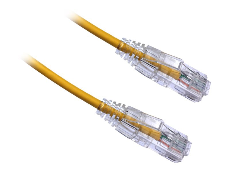 Axiom BENDnFLEX Ultra-Thin - patch cable - 30 ft - yellow