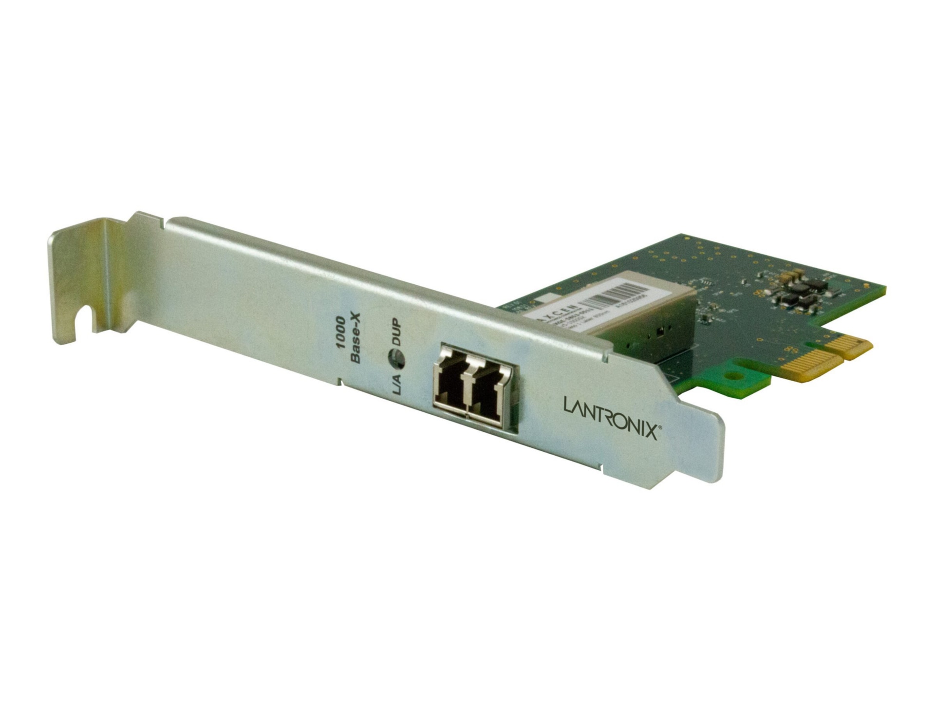 Lantronix N-GXE-xx-02 Series - network adapter - PCIe 2.1 - 1000Base-SX x 2