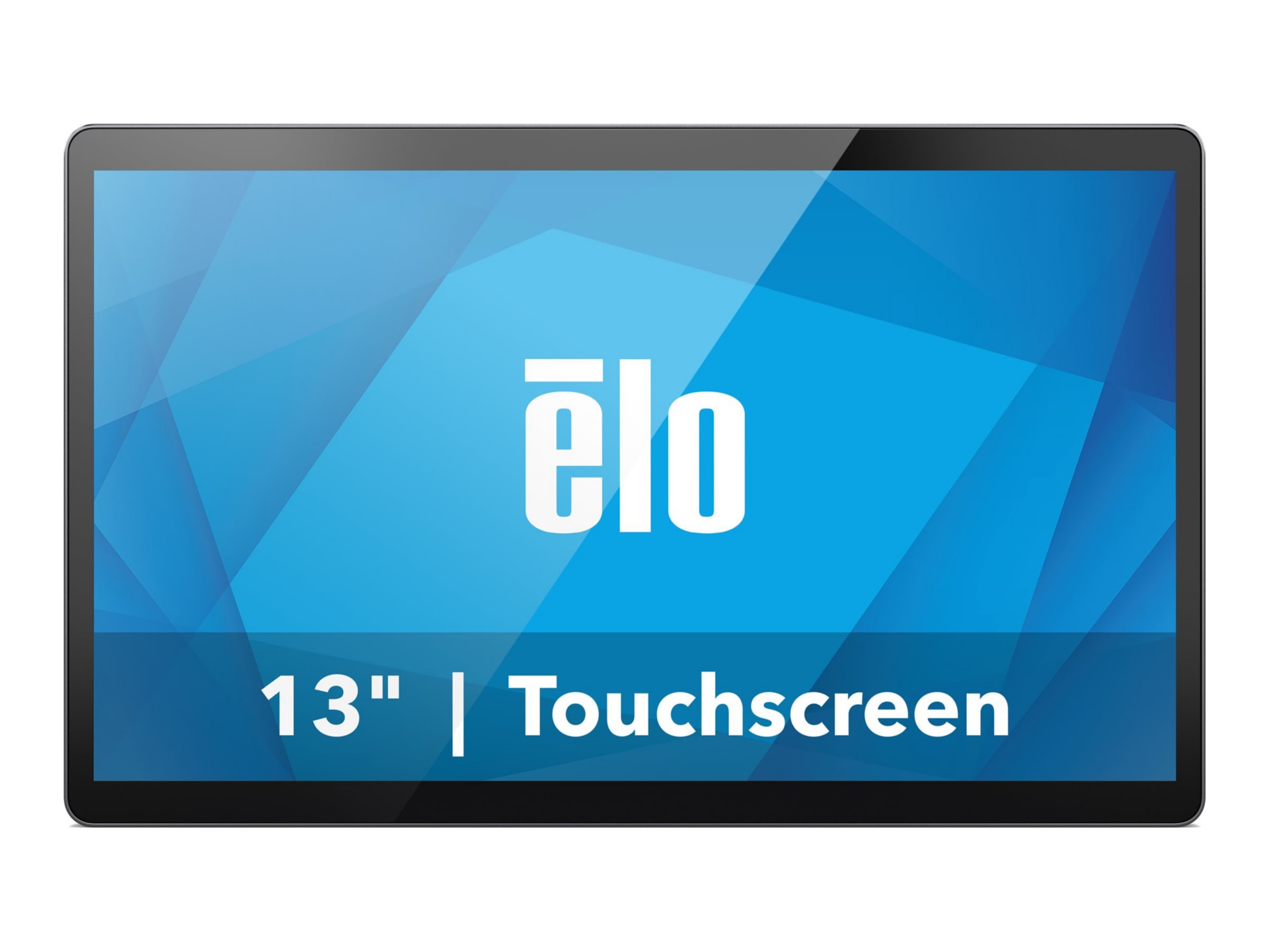 ELO 1304L 13.3" Touchscreen Monitor - Full HD - PCAP 10-Point - USB-C/HDMI/DP - No Stand - Black