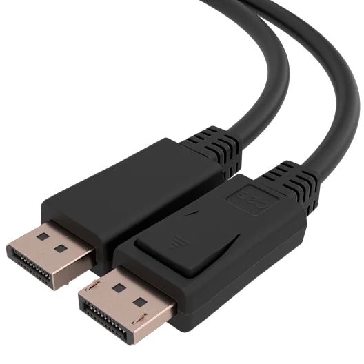 C2G 3ft (0.9m) C2G TAA-Compliant DisplayPort™ Cable with Latches-8K 60Hz