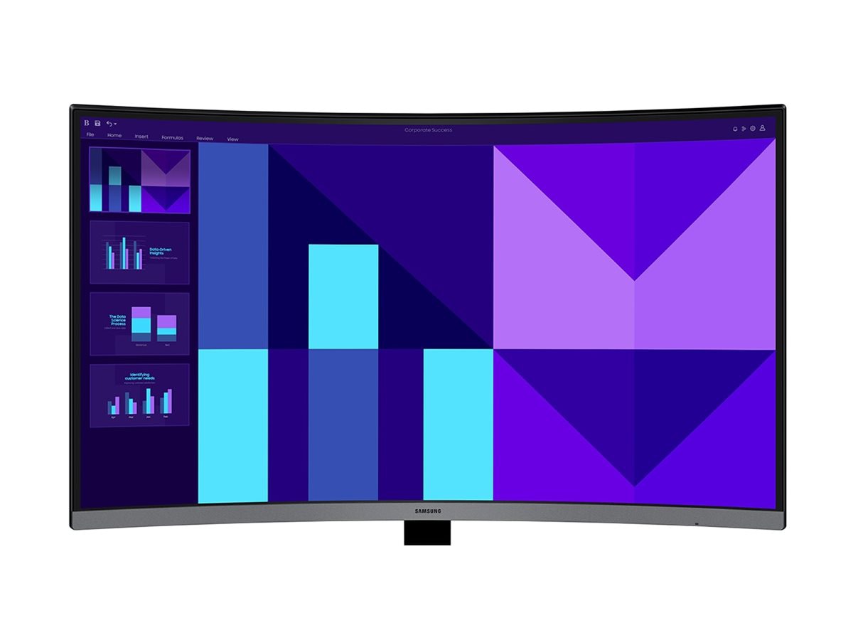 Samsung S3 S27D396GAN - S39GD Series - LED monitor - curved - Full HD (1080