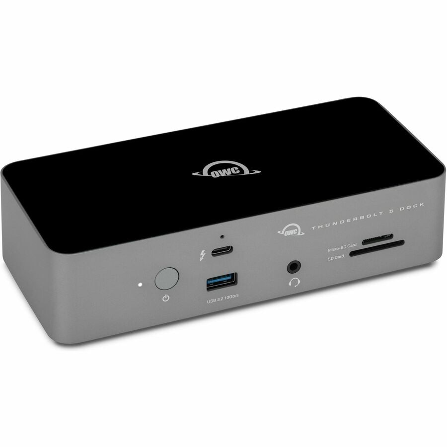 OWC 11-Port Thunderbolt 5 Dock with 140W Power Delivery - 2.5GbE - Up to 3