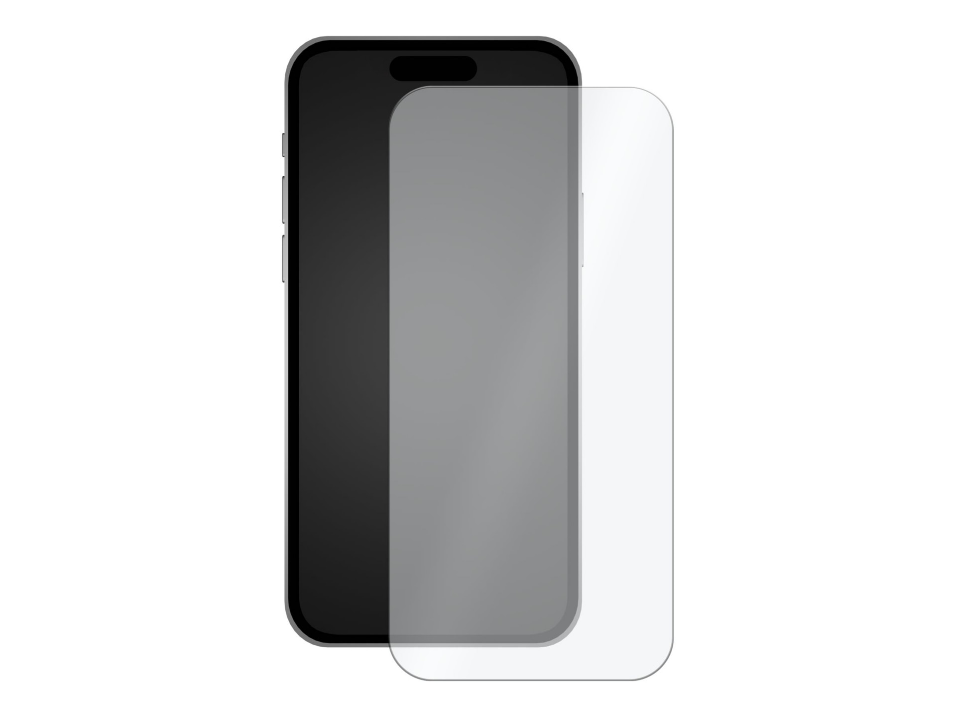 OuterFactor OnGuard Screen Protector, iPhone 16 Pro, Glass, Clear