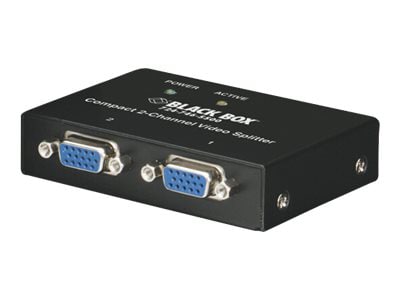 Black Box Compact VGA Video Splitter - video splitter - 2 ports