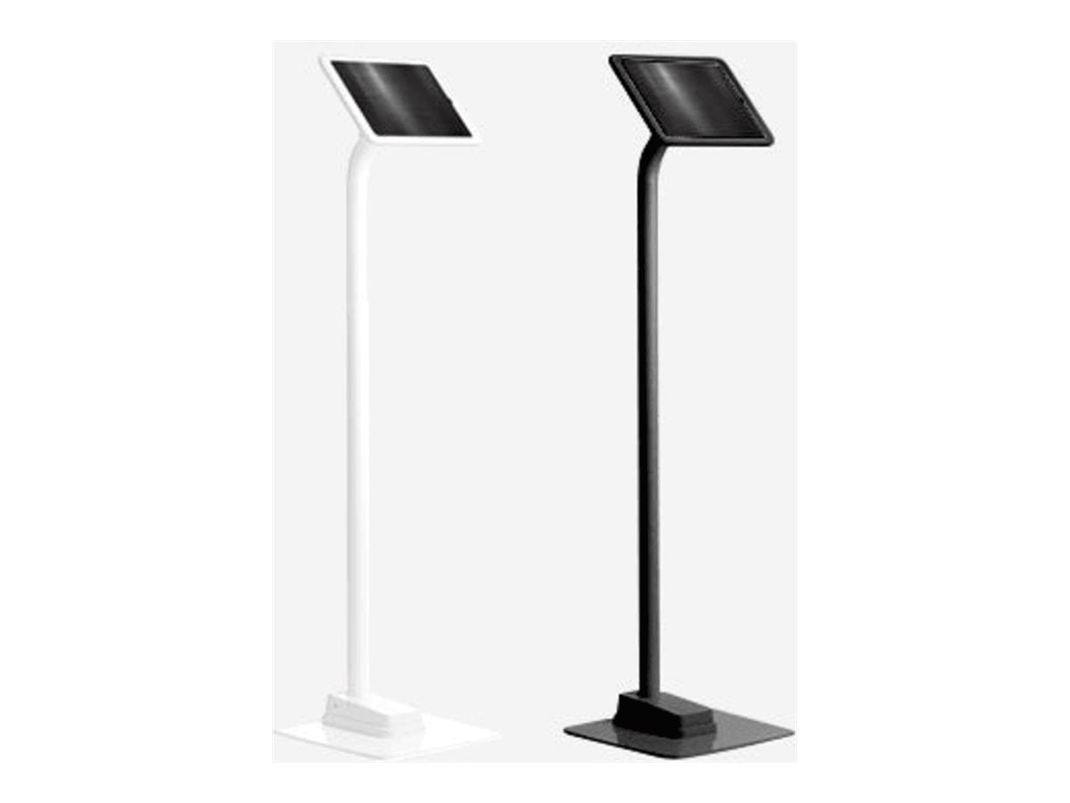 Lilitab stand - free-standing / bolt-down - for tablet - charging - white