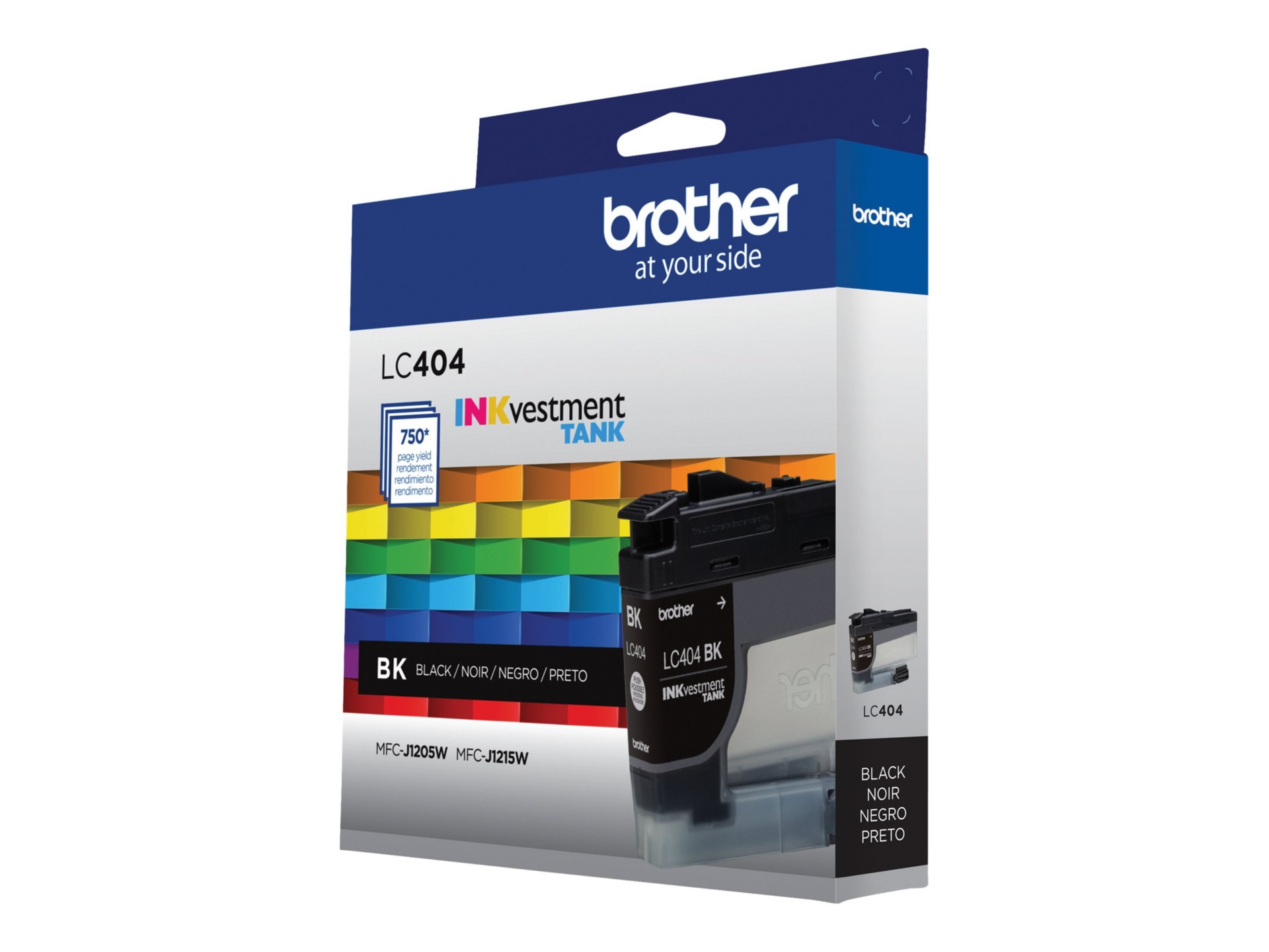 Brother LC404BK - black - original - ink cartridge