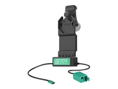 RAM GDS Uni-Conn car charging holder - dual USB - 15 Watt