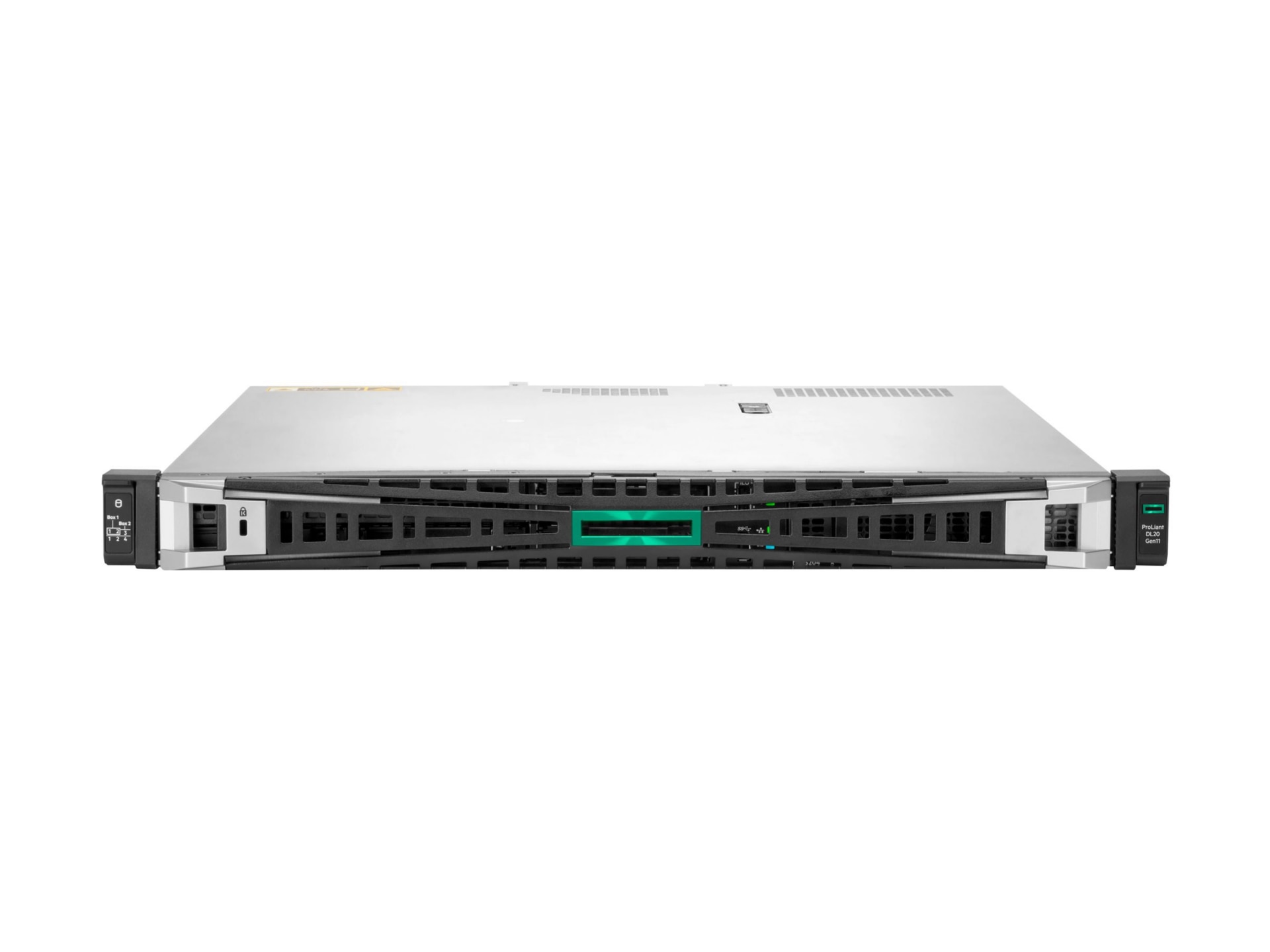 Thumbnail 2 of 4 for HPE ProLiant DL20 Gen11 Rack Server - Intel Xeon 6325P 3.5 GHz - 32GB - SSD 2 x 960GB - 2 x 500W - Smart Choice