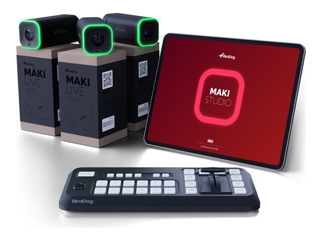 BirdDog MAKI Live Production Combo - network surveillance camera - box