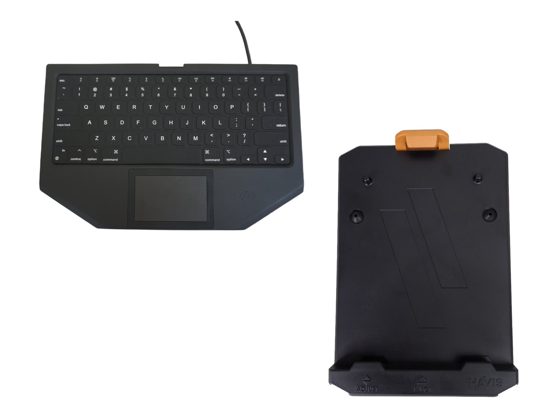 Havis - keyboard - with mount - with trackpad Input Device