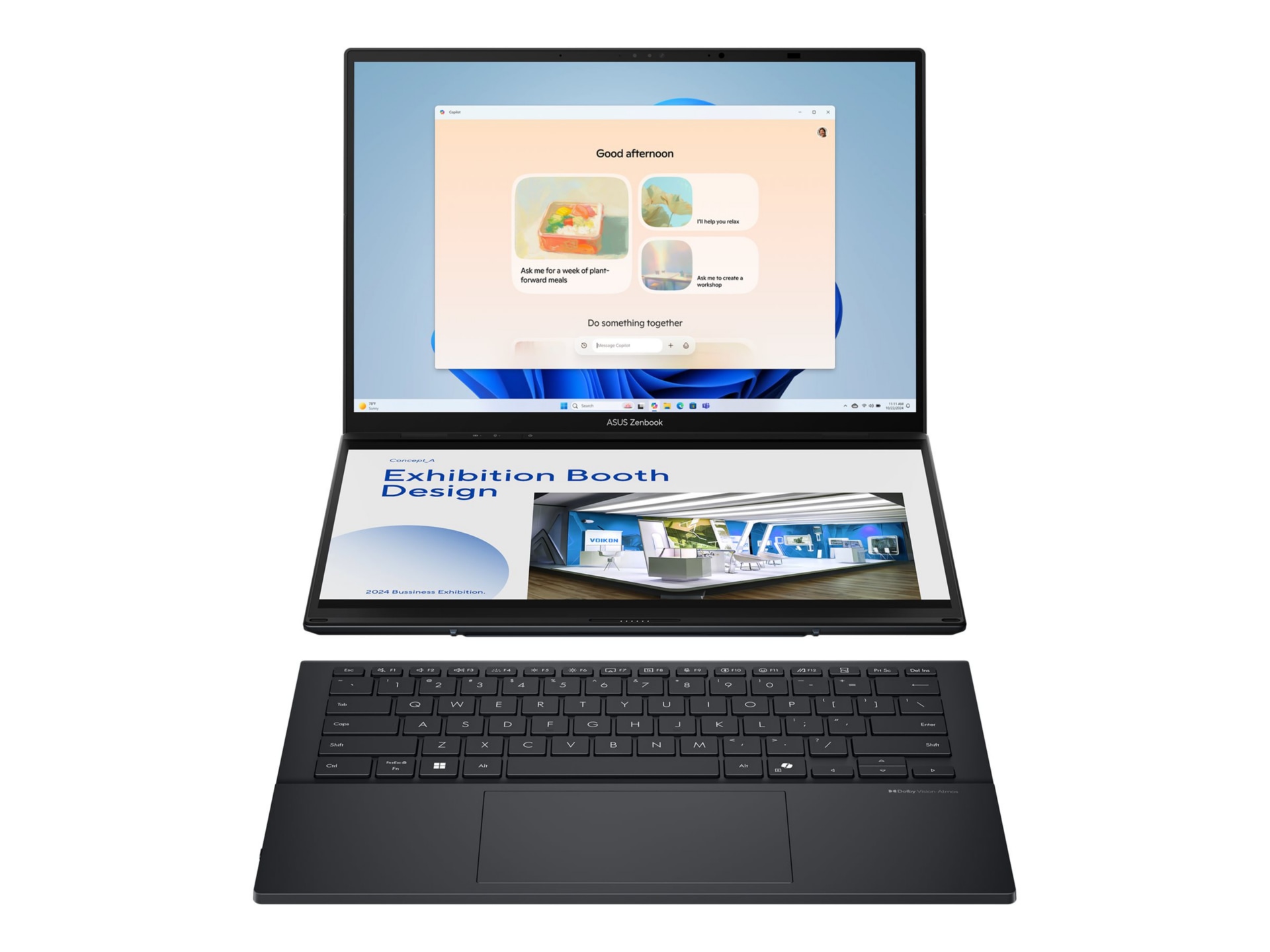 Asus Zenbook Duo OLED UX8406CA-DS91T-CA - 14" - Intel Core Ultra 9 - 285H -