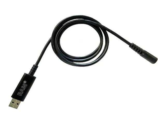 RAM USB-A to headphone jack adapter - audio / USB - 3.3 ft
