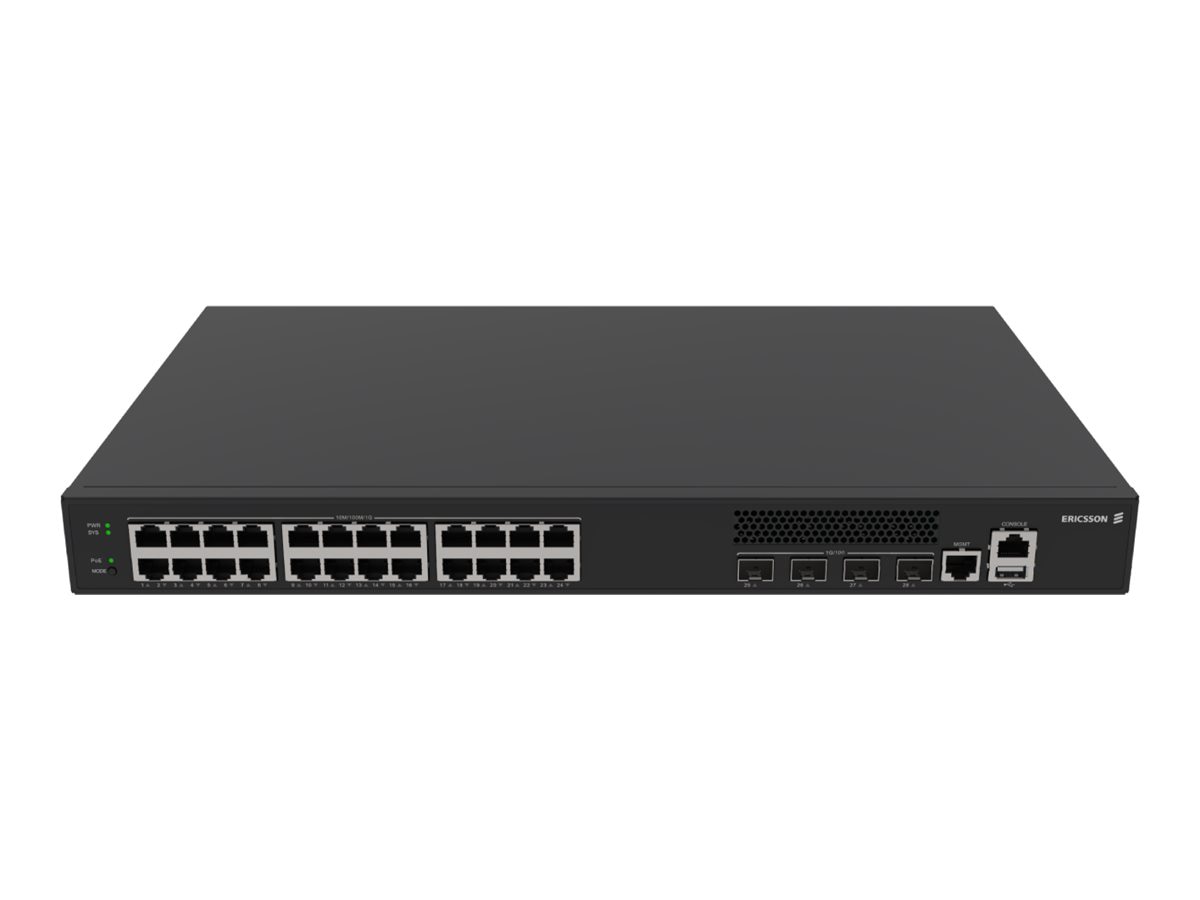 Cradlepoint SW2400P - switch - 24 ports - rack-mountable - TAA Compliant