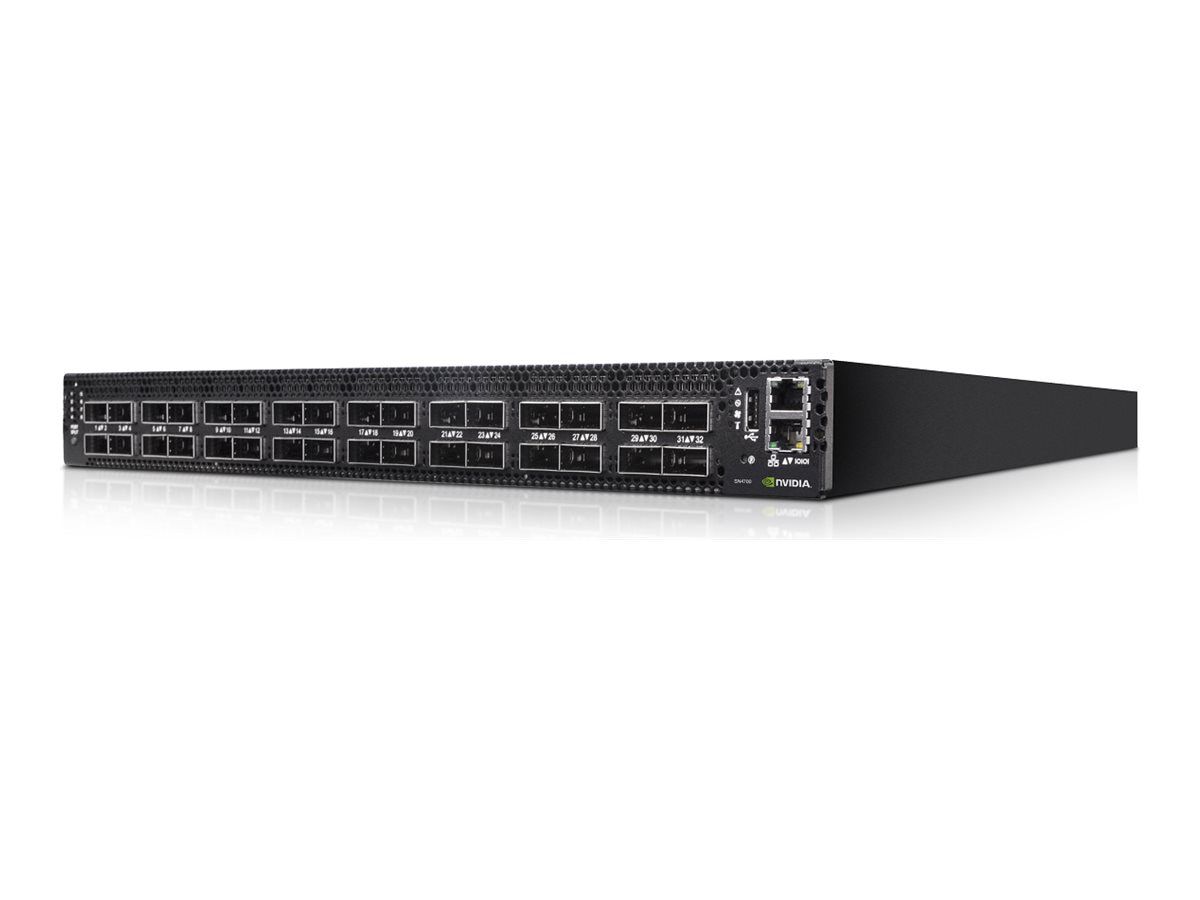 NVIDIA Spectrum-3 SN4700 - switch - 32 ports - managed - rack-mountable