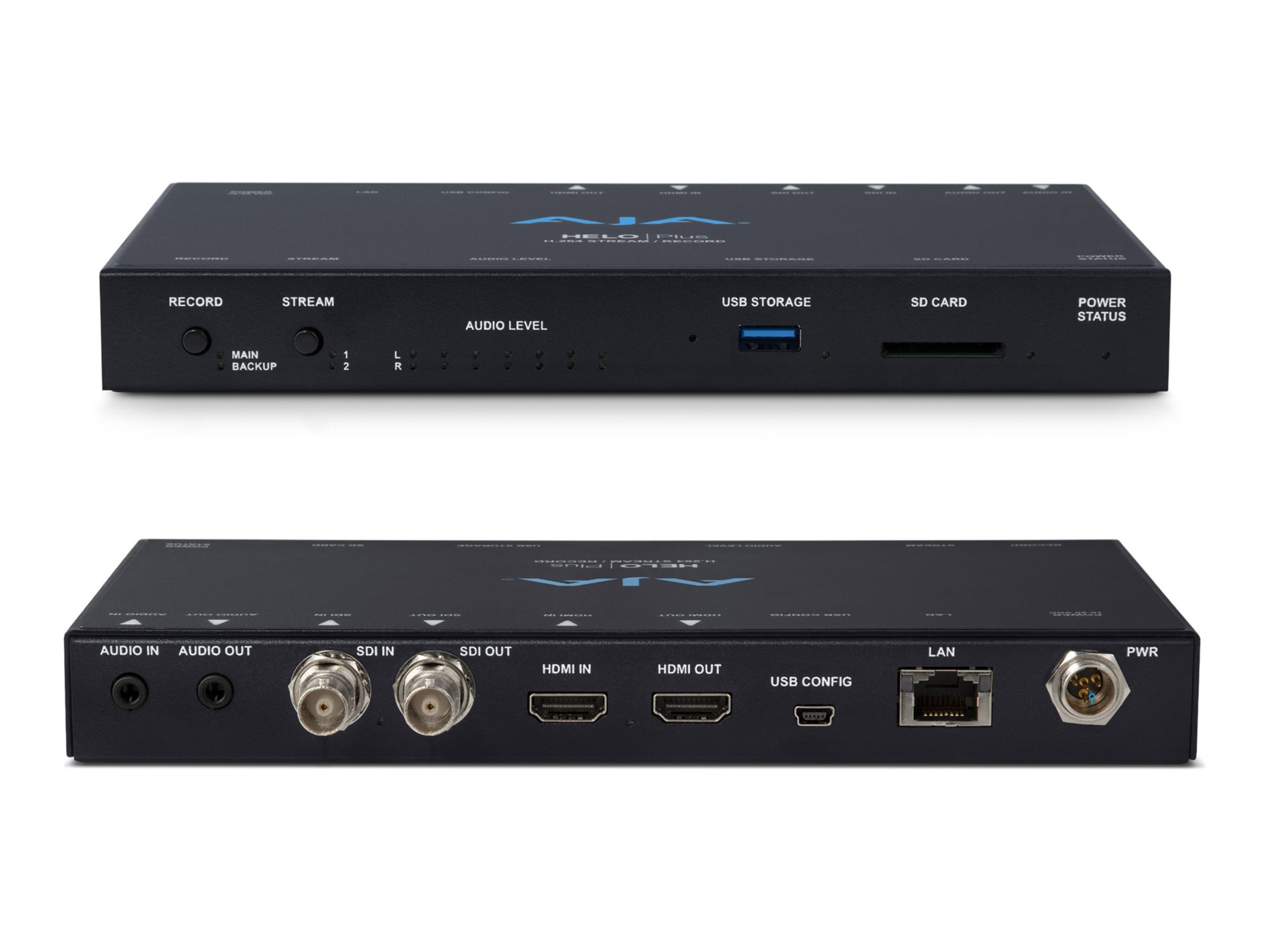 AJA HELO Plus capture AV recorder/streamer