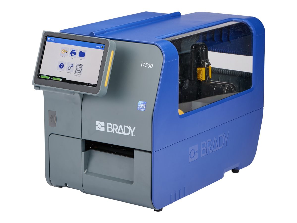 Brady i7500 - label printer - B/W - thermal transfer - with Brady Workstati