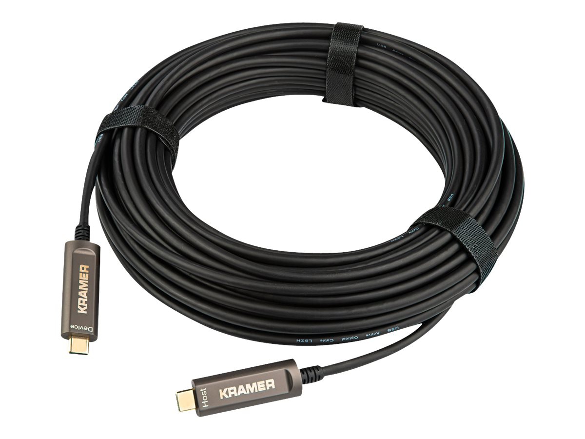 Kramer CLS-AOCU31/CC Series - USB-C cable - 24 pin USB-C to 24 pin USB-C -