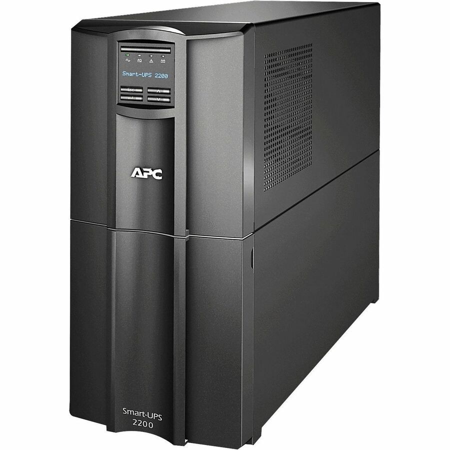 APC Smart-UPS, Line Interactive, 2200VA, Tower, 120V, 8 NEMA 5-15R+2 NEMA 5