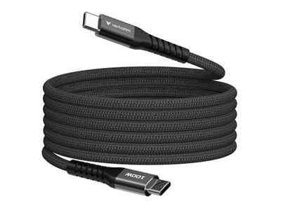 Verbatim Sync and Charge - USB-C / power cable - USB-C to USB-C - 1.2 m