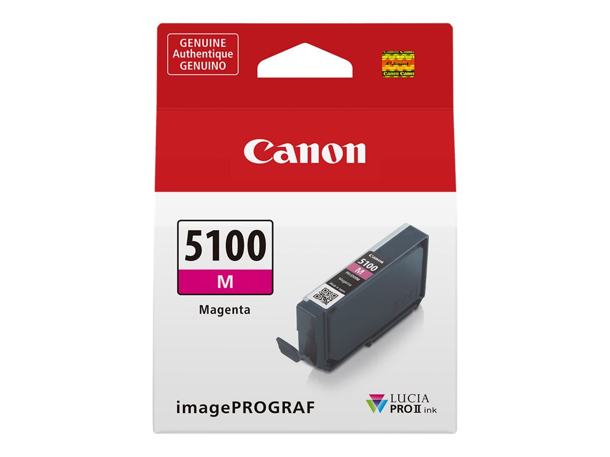 Canon PFI-5100 M - magenta - original - ink tank