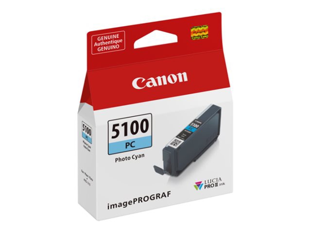 Canon PFI-5100 PC - photo cyan - original - ink tank