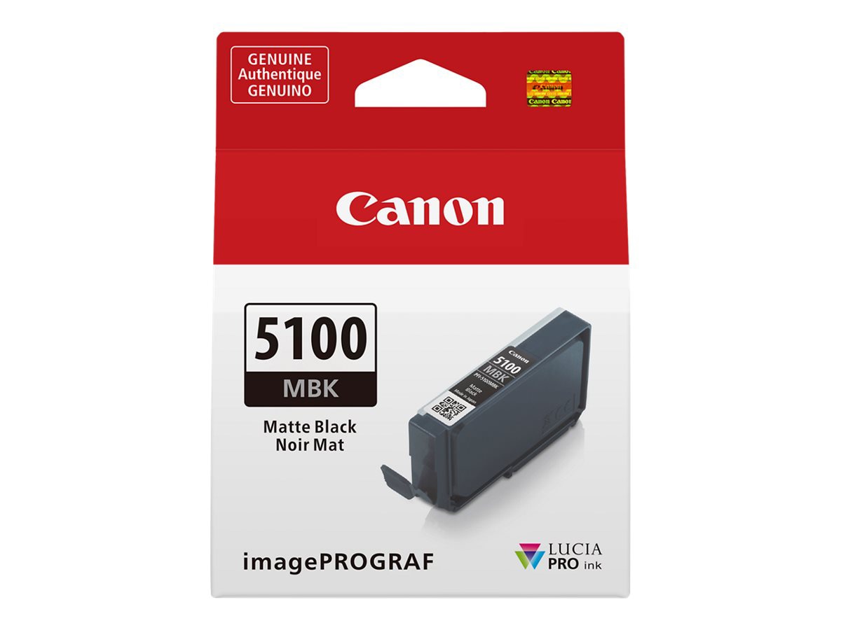 Canon PFI-5100 MBK - matte black - original - ink tank