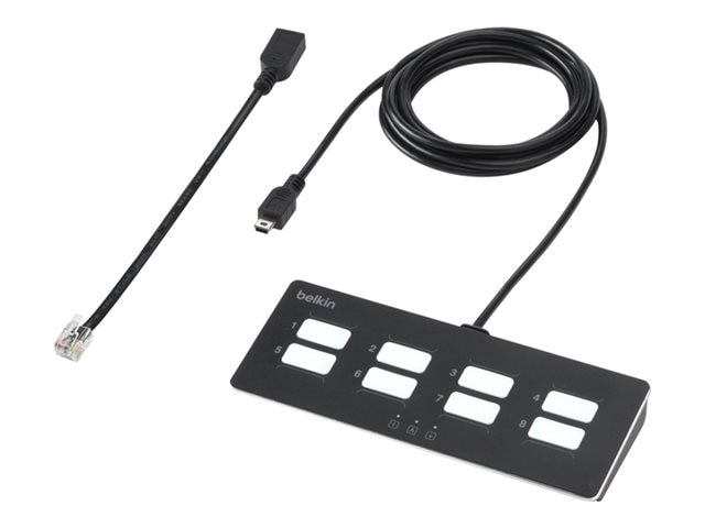 Thumbnail 5 of 8 for Belkin KVM switch remote control - 8-port - TAA Compliant