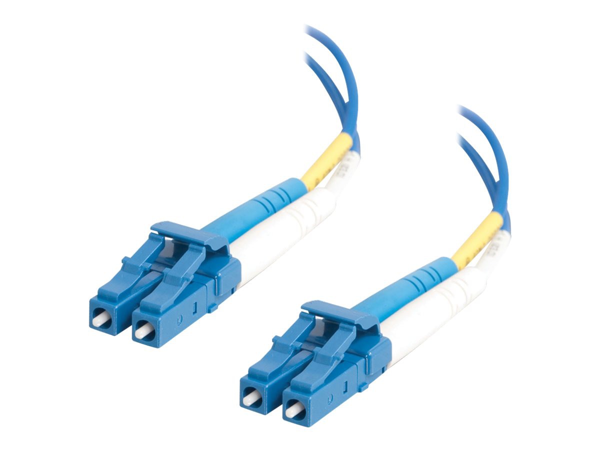 C2G 5m LC-LC 9/125 Duplex Single Mode OS2 Fiber Cable - Blue - 16ft - patch