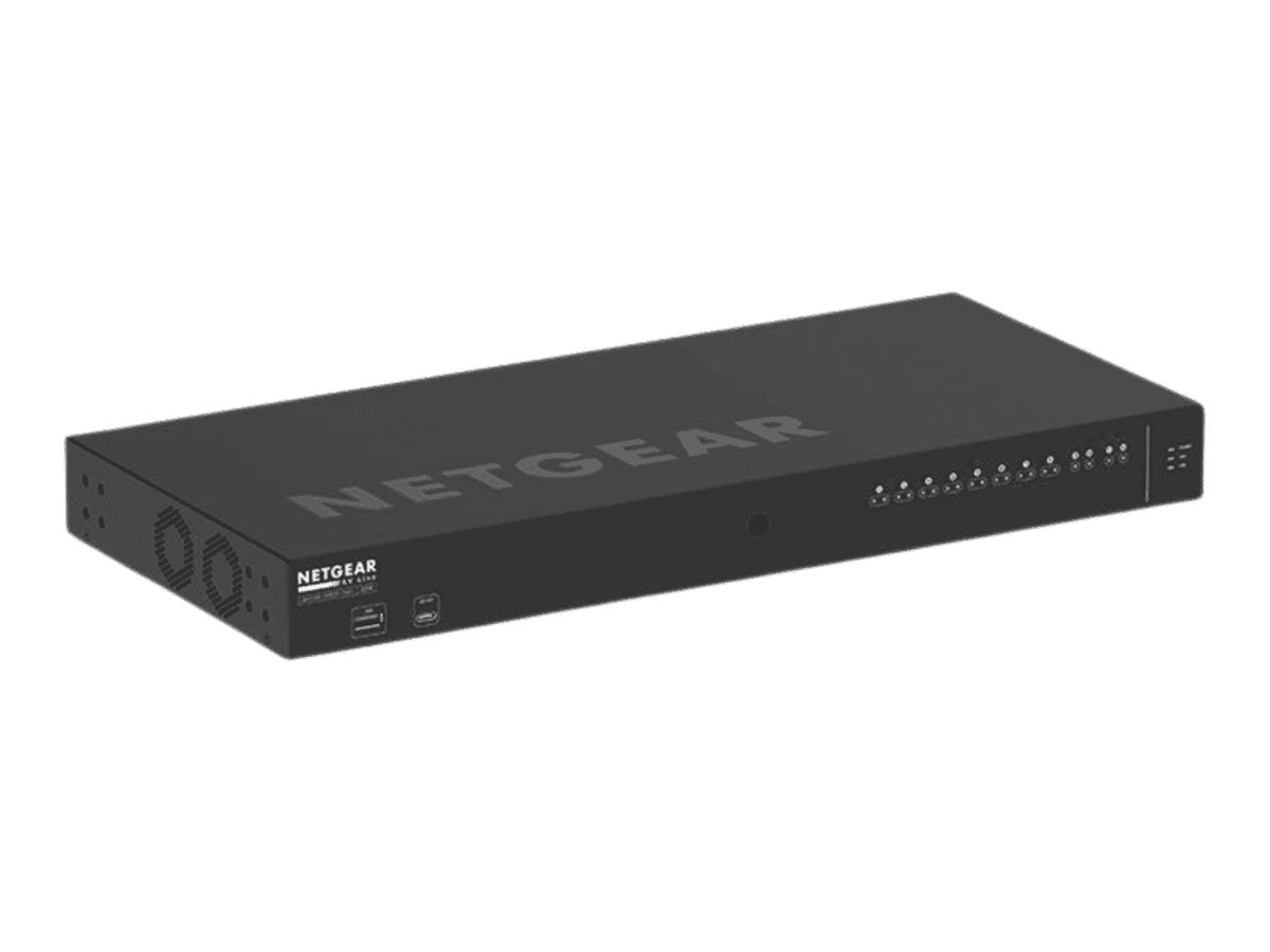 NETGEAR GSM4212P - switch - matrix - 12 ports - managed - rack-mountable