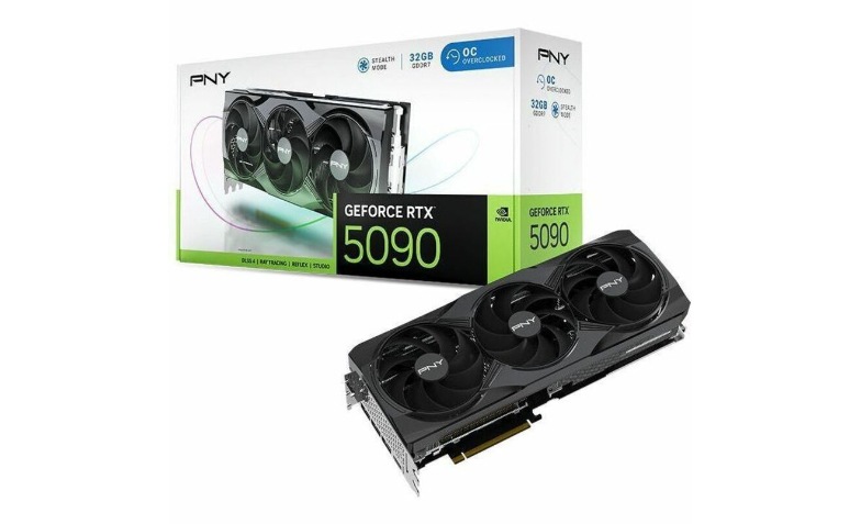 PNY NVIDIA GeForce RTX 5090 Graphic Card - 32 GB GDDR7 - Full
