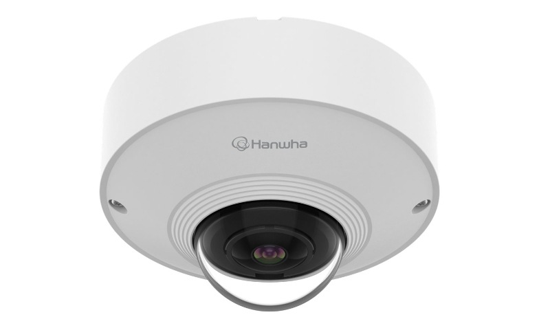 Caméra De Surveillance IP Fisheye Hanwha XNF-8010RV 4MP - Vision à 360° - Occasion