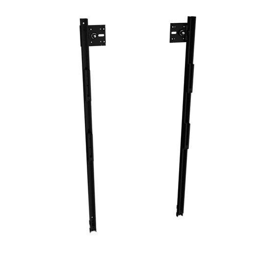 Chief TiLED dvLED 2 High Extender Wall Mount - 540mm Tall dvLED Panels - Bl