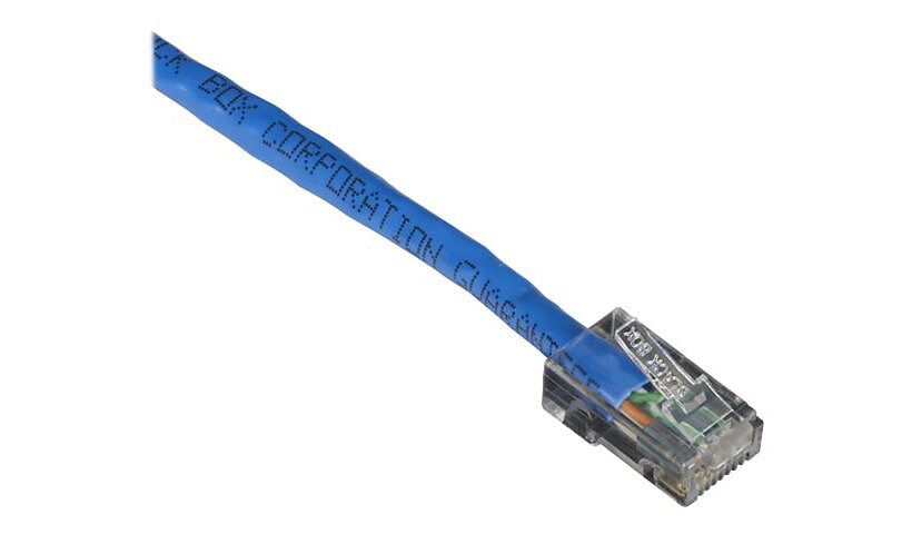 Black Box GigaTrue CAT6 Channel 550-MHz Patch Cable with Basic Connector - patch cable - 30 ft - blue
