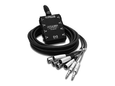 Hosa Pro-Conex Little Bro' Sub Snake - audio cable - 50 ft