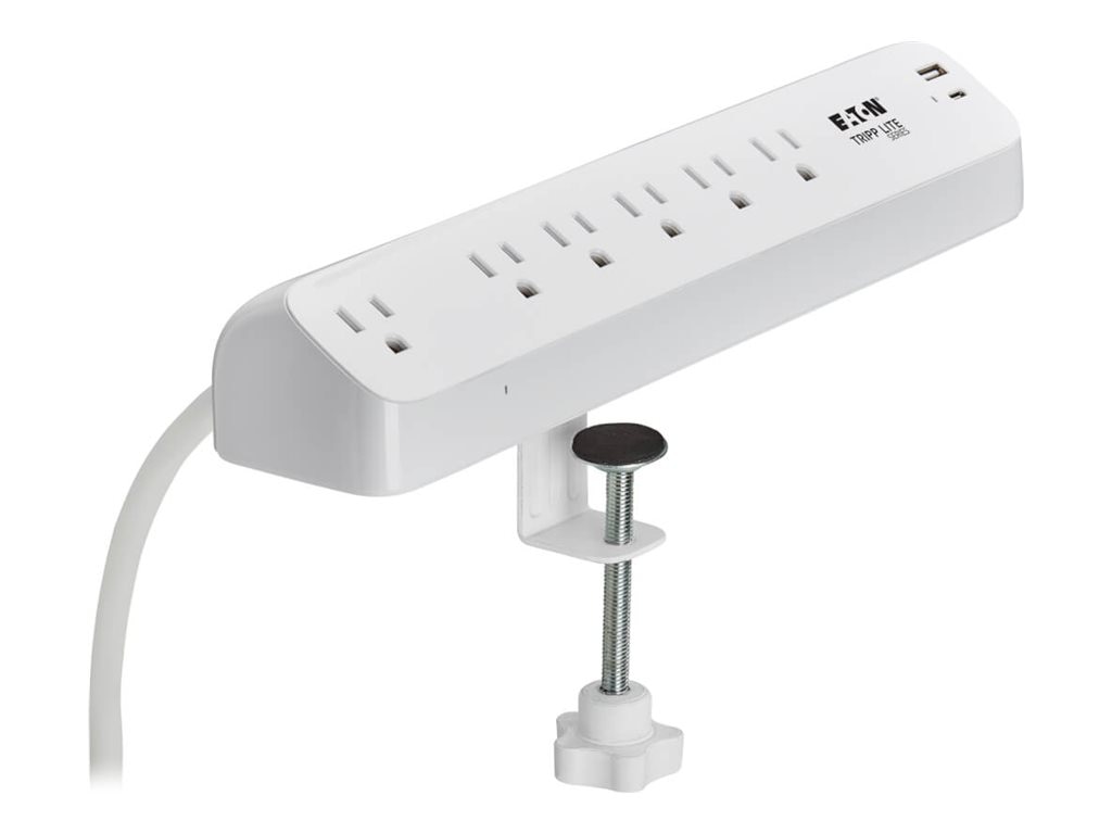 Eaton Tripp Lite Series 6-Outlet Surge Protector USB-A and USB-C Charging P