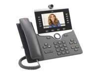 Cisco IP Phone 8865 - IP video phone - with digital camera, Bluetooth interface