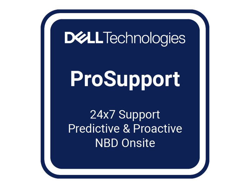 Dell Upgrade from 3Y Next Business Day to 5Y ProSupport - extended service