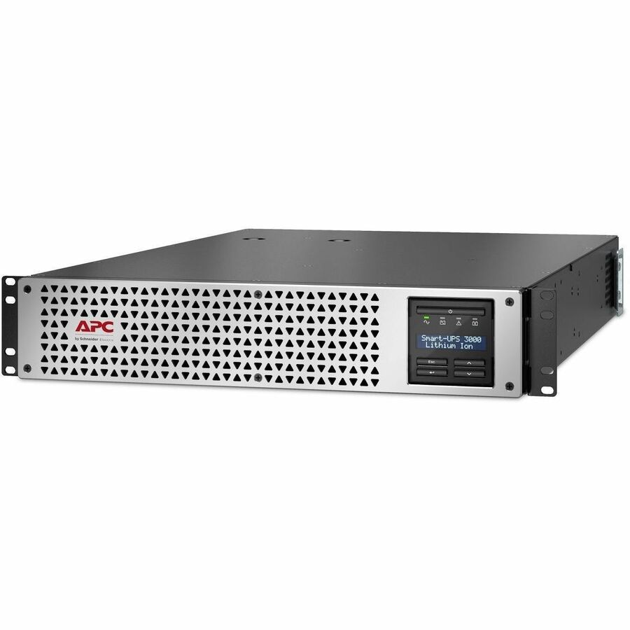 APC Smart-UPS, Line Interactive, 3kVA, Lithium-ion, Rackmount 2U, 120V, 2x
