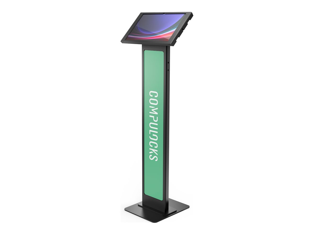 Compulocks Galaxy Tab S9 Ultra 14.6" Apex Enclosure Brandable Floor Stand s