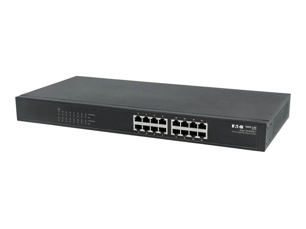 Eaton - switch - 16 ports - unmanaged - rack-mountable