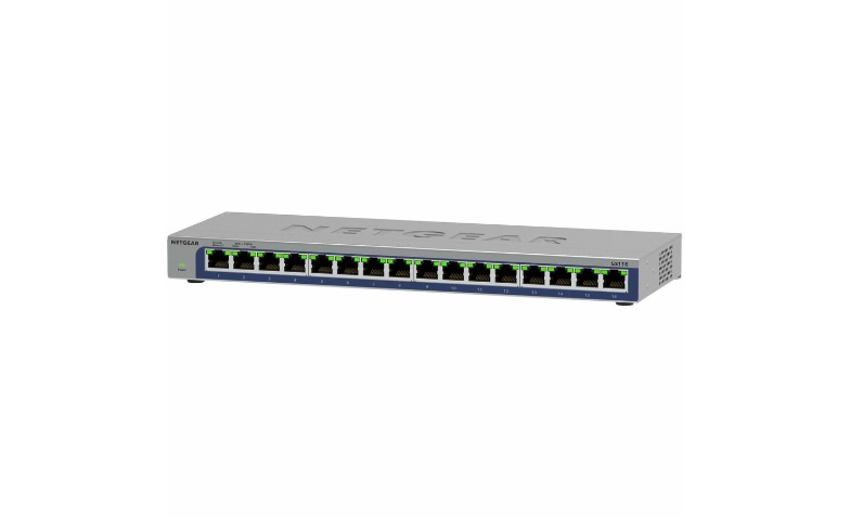 Netgear 16-Port Gigabit Ethernet Unmanaged Switches - GS116-300NAS