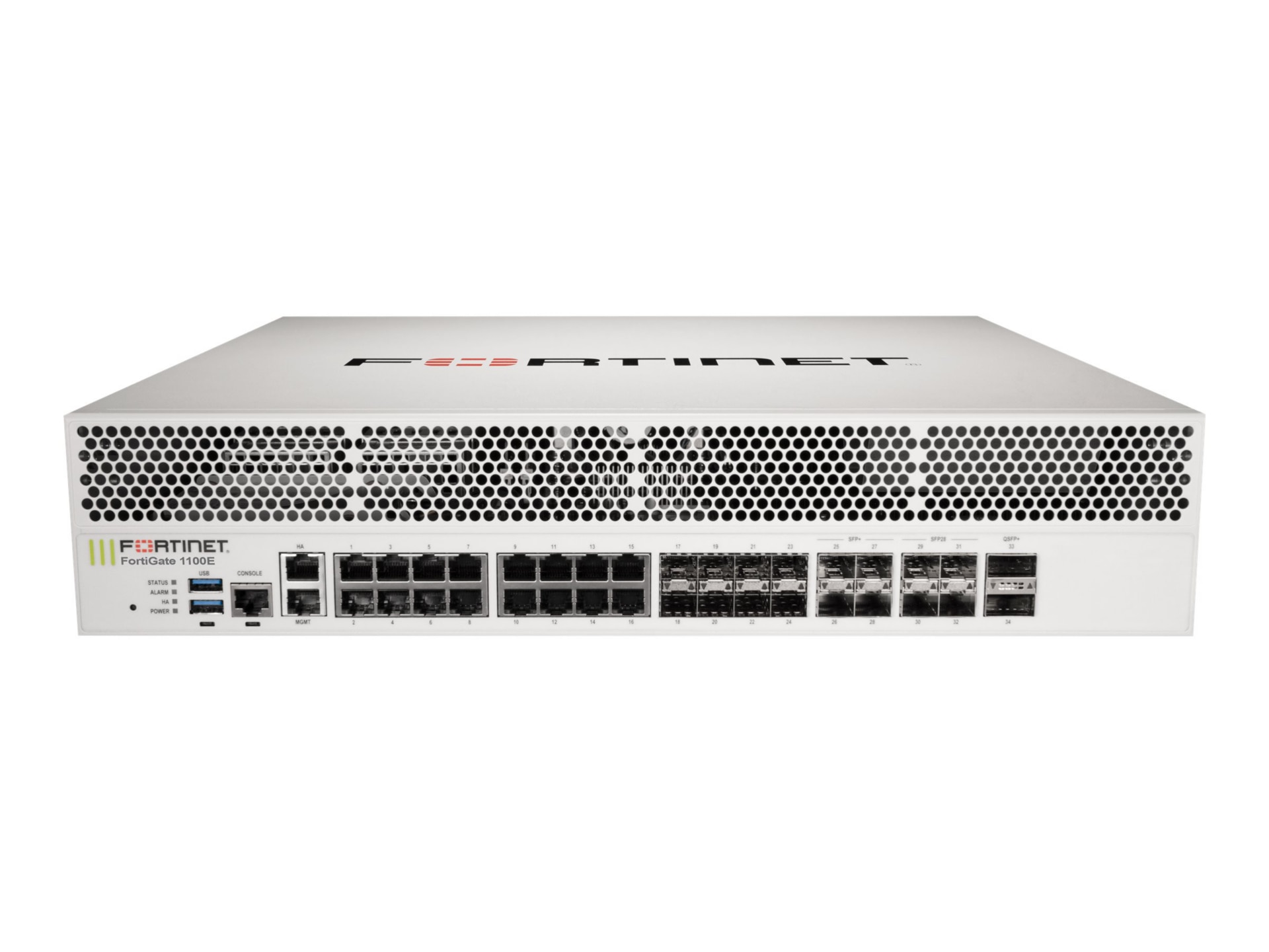 Fortinet FortiGate 1101E - security appliance - with 1 year FortiCare Premi