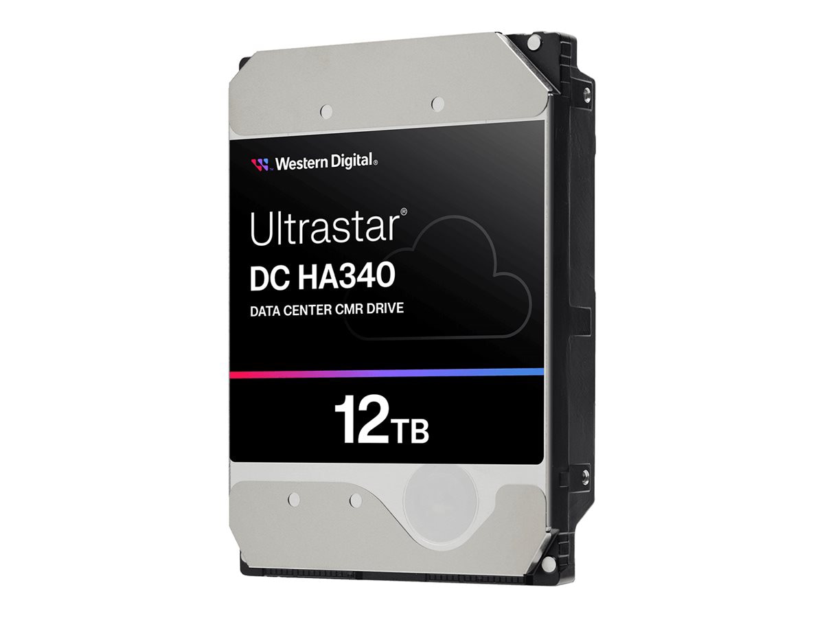 WD Ultrastar DC HA340 - hard drive - Data Center - 12 TB - SATA 6Gb/s