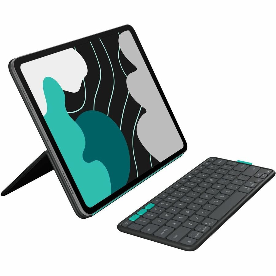 Logitech Flip Folio, Keyboard Case for iPad Pro 13-inch (M4) & iPad Air 13-