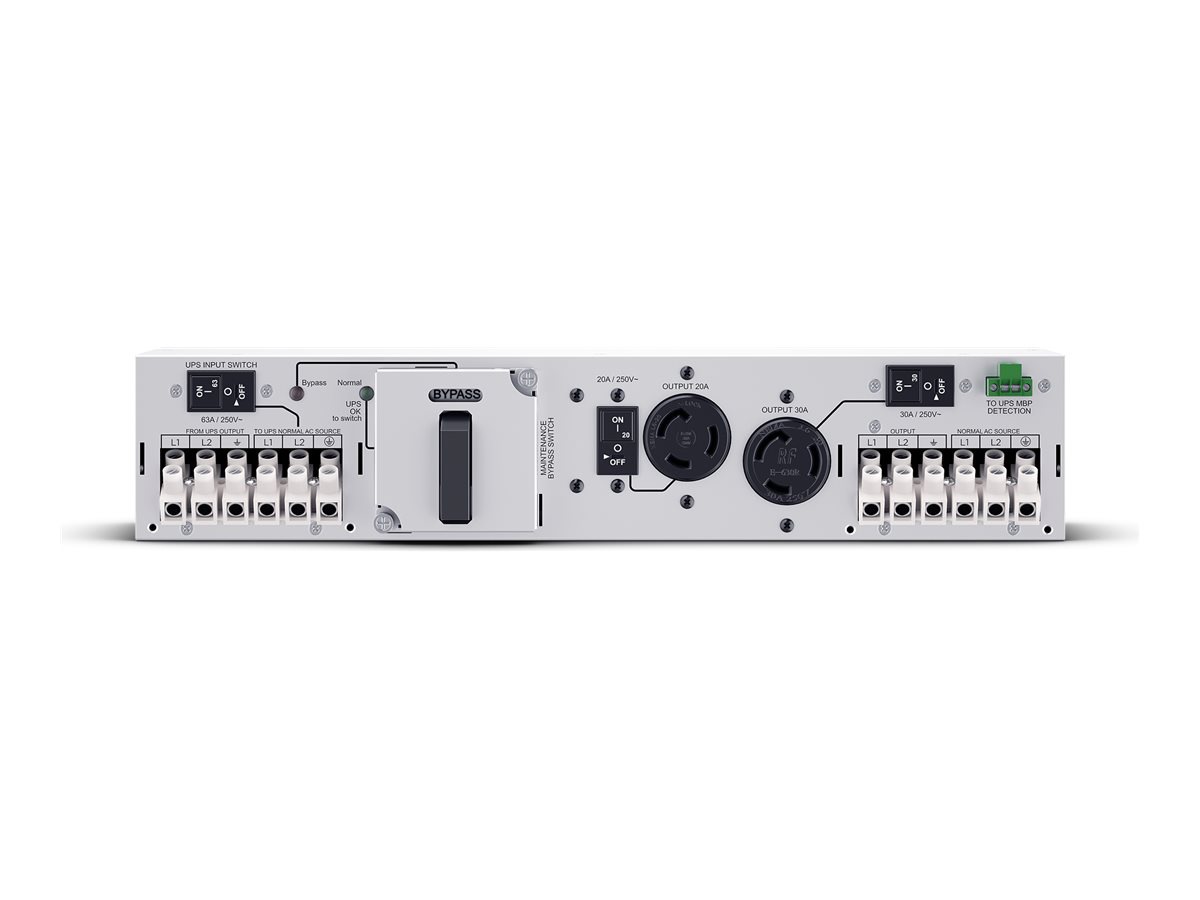 CyberPower Maintenance Bypass PDU MBP63A2 - power distribution unit