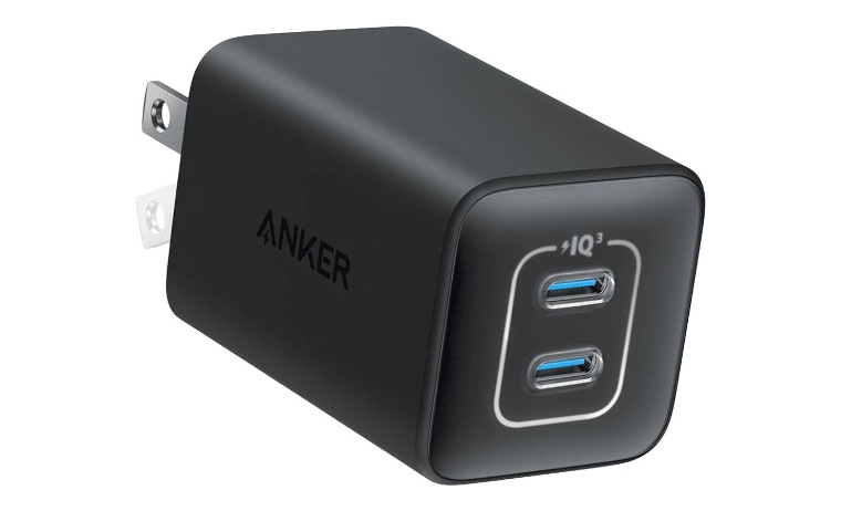Anker Nano 3 power adapter - 2 x 24 pin USB-C (PD) - 47 Watt