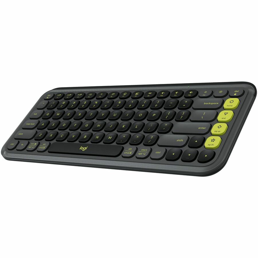 Logitech POP ICON KEYS Wireless Bluetooth Keyboard, Comfortable Typing, Programmable Keys, Easy-Switch Between up to 3