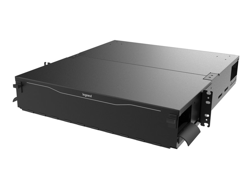 Ortronics Q-Series - rack fiber enclosure - High Density (HD) - 2U